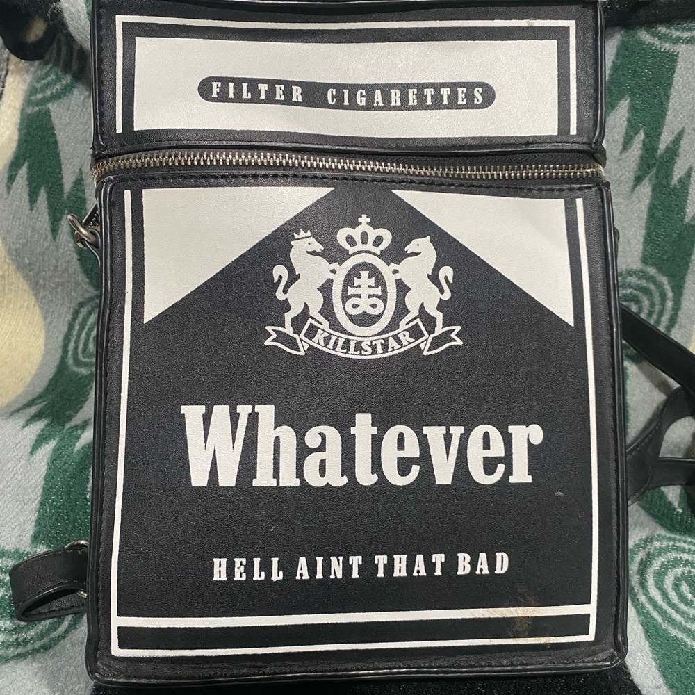 Killstar ~ BLACK MENTHOL BACKPACK